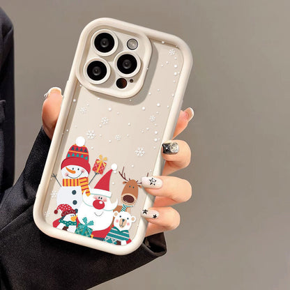 Frosted Santa Claus Shockproof Case