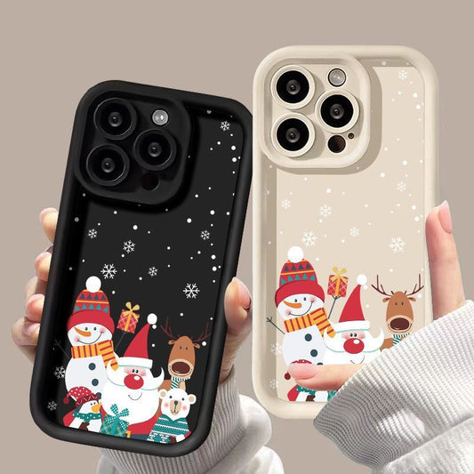 Frosted Santa Claus Shockproof Case